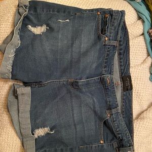 EUC Denim shorts 20w